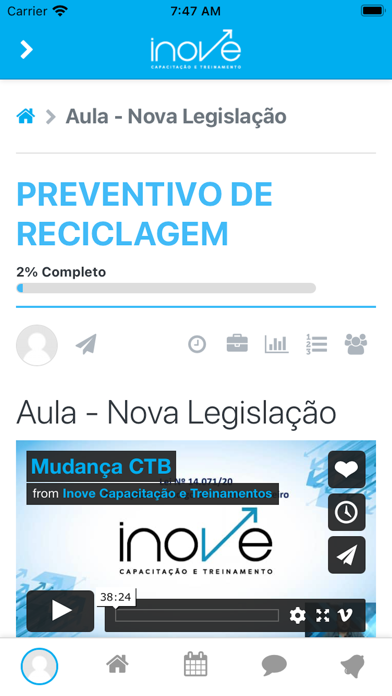 Inove Capacitação Screenshot