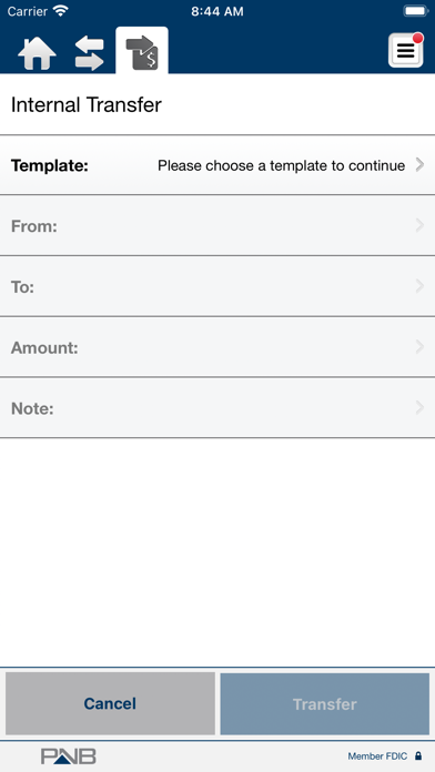 Peshtigo National Bank Biz Screenshot