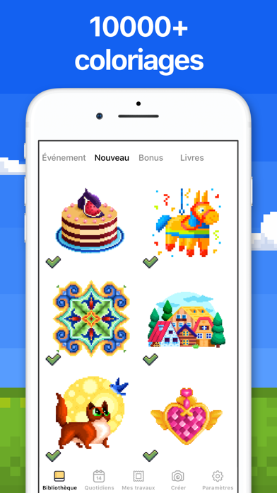 Jeux de coloriage - Pixel Art Jeux de coloriage - Pixel Art