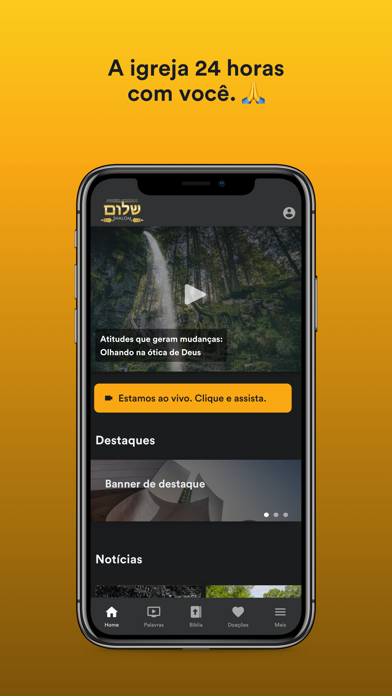 Ministério Apostólico Shalom Screenshot