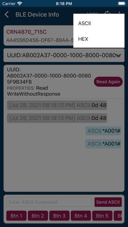 BLE Device Info screenshot-5
