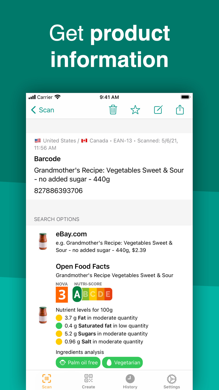 QR Code and Barcode Scanner ・