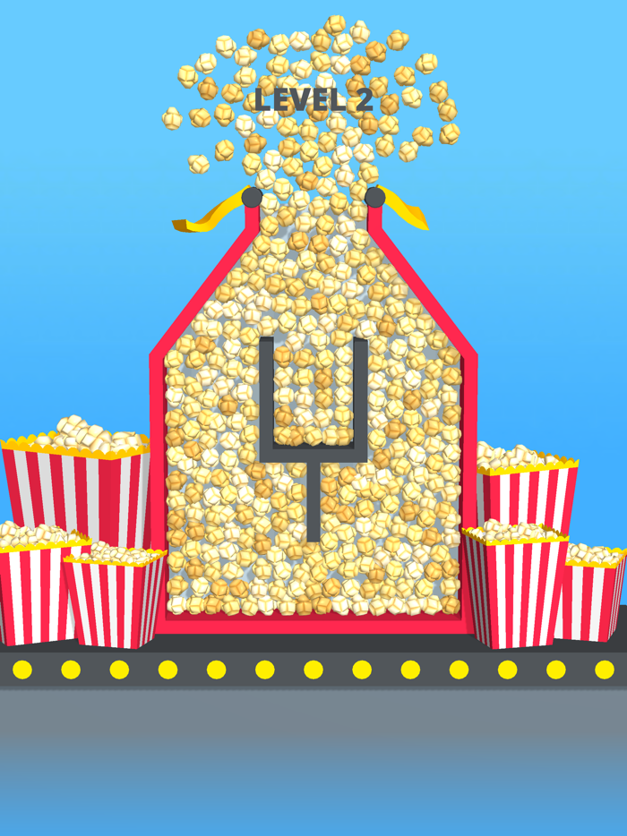 Popcorn Burst 3D