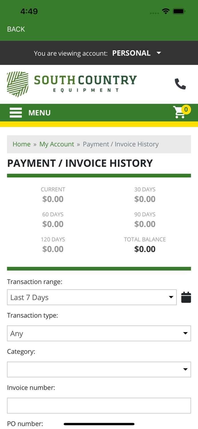 South Country Equipment