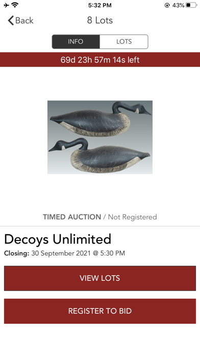 Screenshot #2 pour DecoysUnlimited Inc