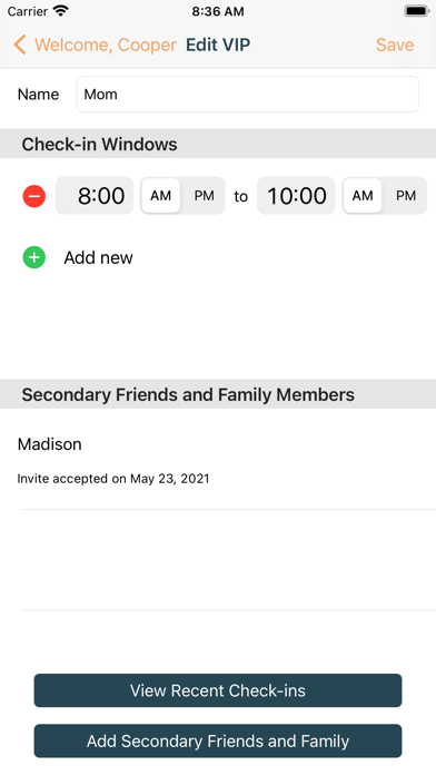 I'm Good - Friends and Family Screenshot
