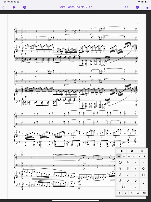 Screenshot #5 pour Sibelius