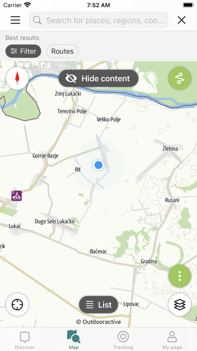Amazon of Europe Bike Trail Screenshot