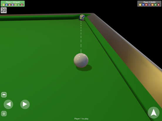 3D Billiards 8-ball iPad screenshot