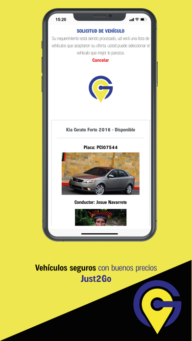 Screenshot #2 pour Just2Go - Drive Service