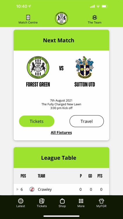 FGR - The Official App