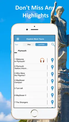 Game screenshot Plymouth MA Audio Tour Guide hack