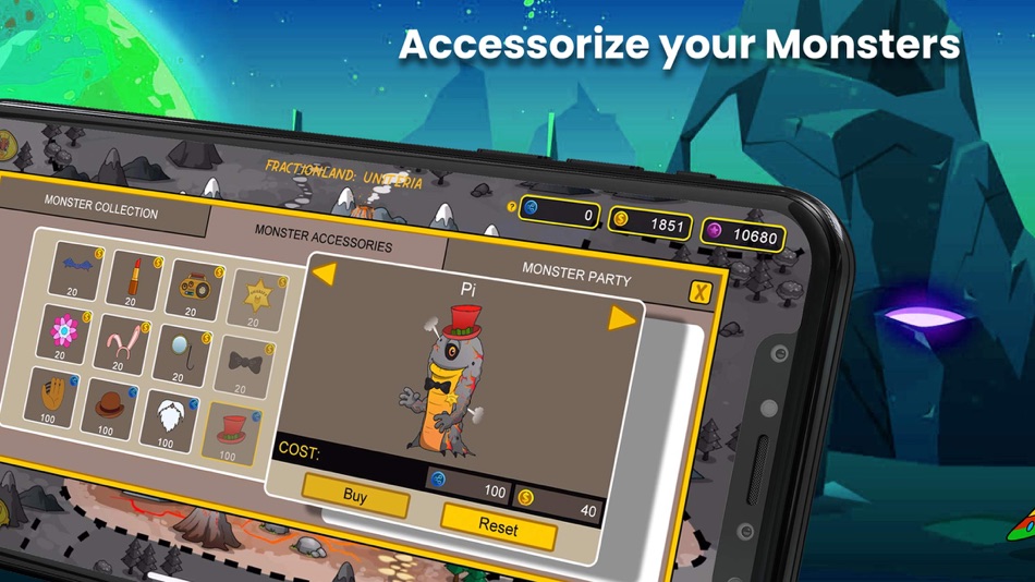 #8. Monsters vs Fractions (iOS) 由: SMART Technologies