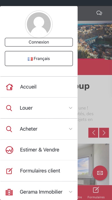 GERAMA Immobilier Screenshot