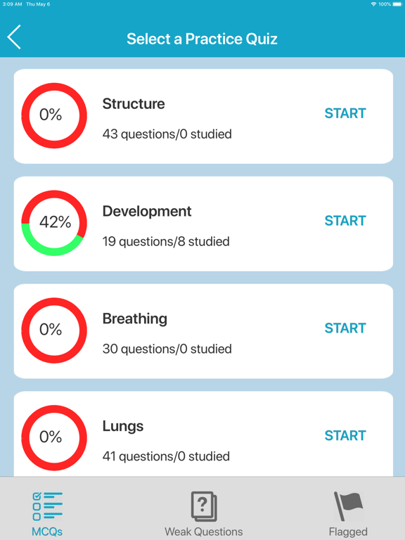 Screenshot #5 pour Respiratory System Quizzes