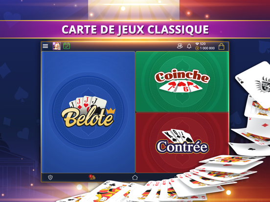 Screenshot #5 pour VIP Belote - Coinche & Contrée
