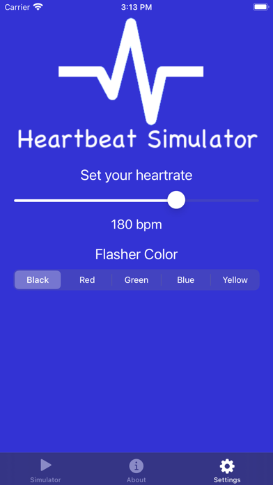Heart Beat Simulator Screenshot