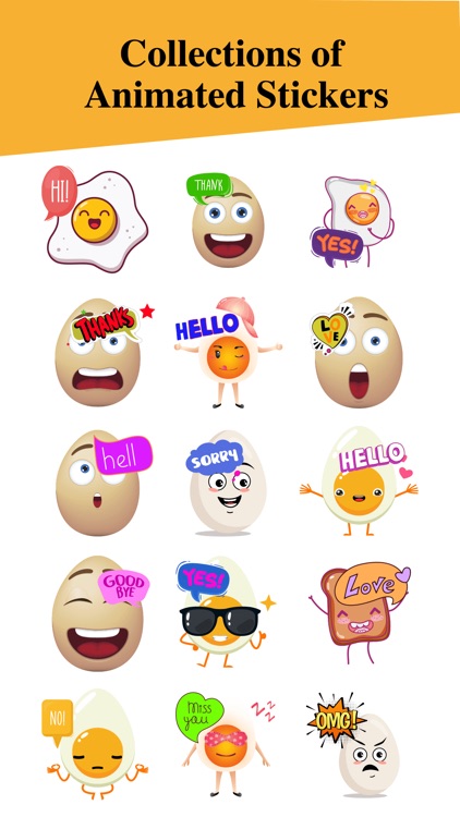 Animated Egg Buddies