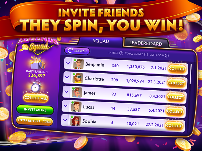 Slots Legends-Spin To Win