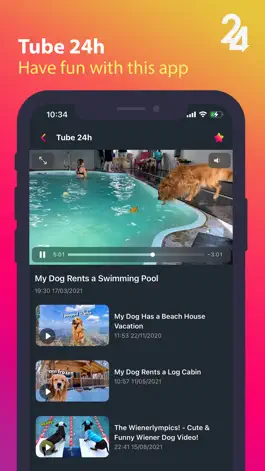 Game screenshot iTube 24h - Funny Play Tube hack