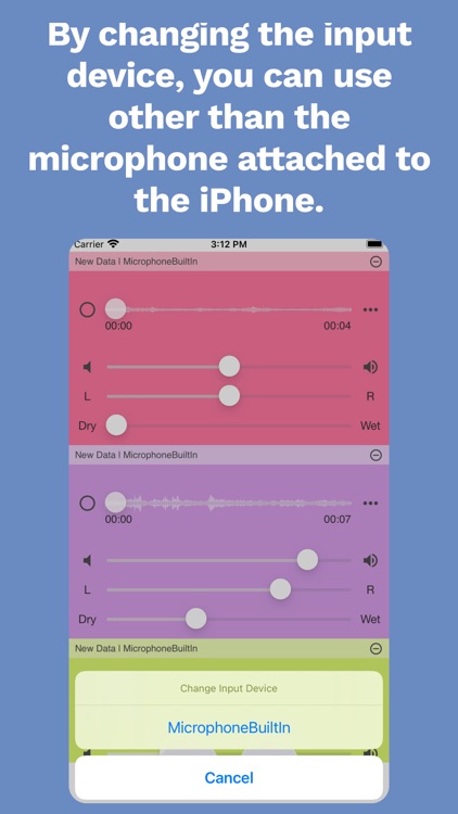 Overdubbing - EasyMixRecorder screenshot-5