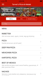 torvets pizza & kebab iphone screenshot 1
