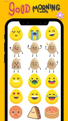 Game screenshot Good Morning Stickers hack