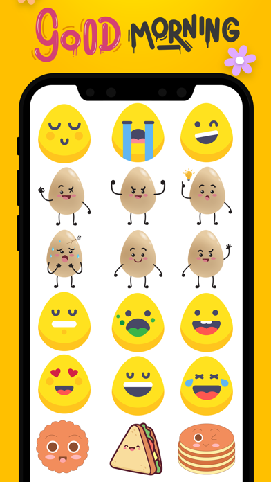Good Morning Stickers Screenshot