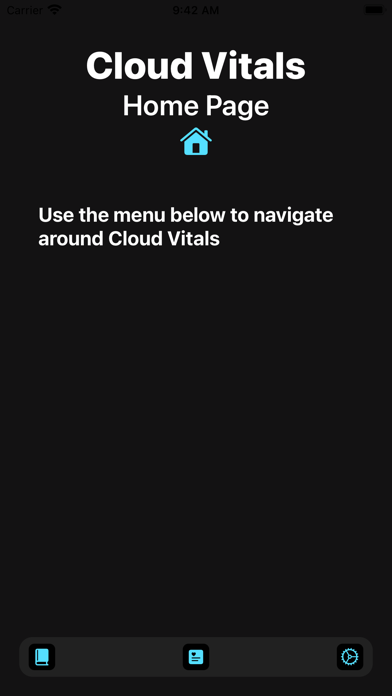 Cloud Vitals Screenshot 1 - AppWisp.com Cloud Vitals Screenshot 1 - AppWisp.com