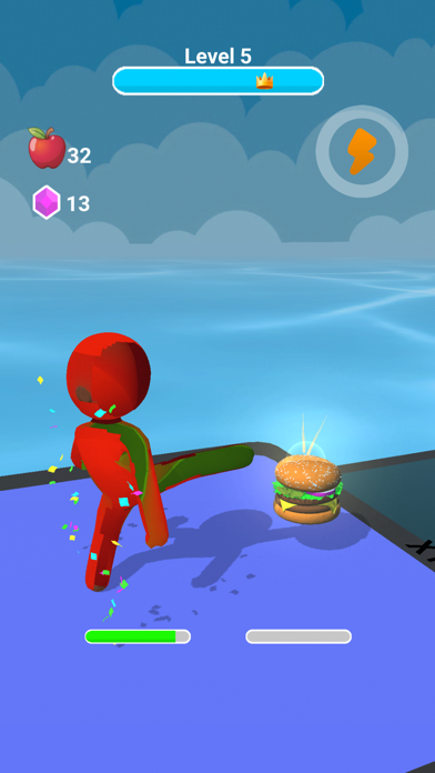 Body Fit Race - Fat Burger Hit Screenshot