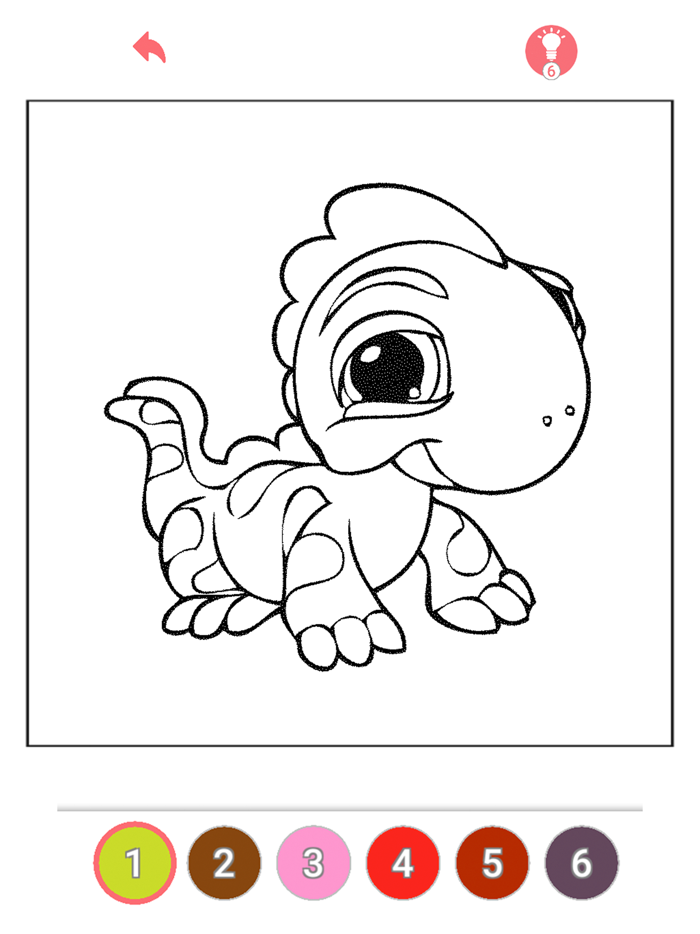 Littlest Sweety Pet Coloring