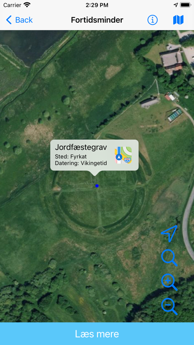Fortidsminder i Danmark Screenshot