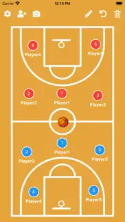 simple basketball tactic board iphone screenshot 1