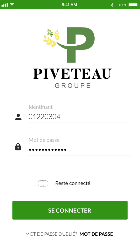 #1. Piveteau (iOS) 由: ANALYS INFORMATIQUE