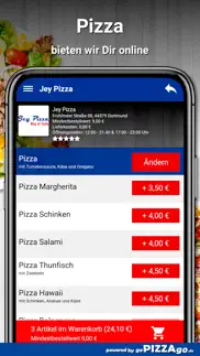 How to cancel & delete jey pizza dortmund 3