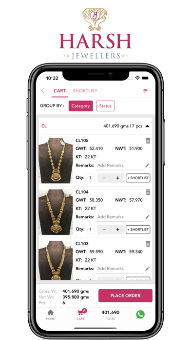 Harsh Jewellers Screenshot