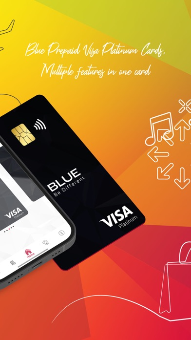 Blue Cardholder Screenshot