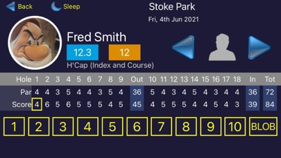 GolfCardLive Screenshot