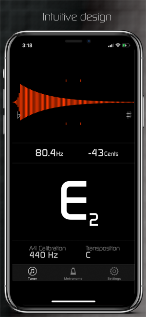‎Chroma Tuner & Metronome Screenshot