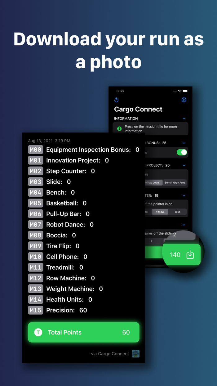 Cargo Connect Scorer