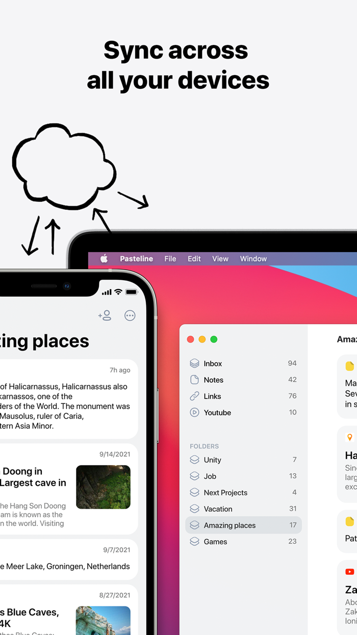 Pasteline – Add a Note Quickly