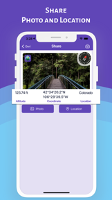 Altimeter: Elevation, Compass screenshot