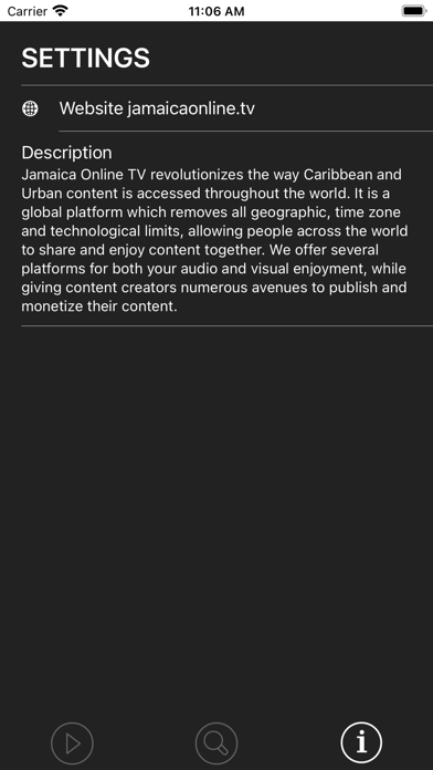 Jamaica Online TV Network Screenshot