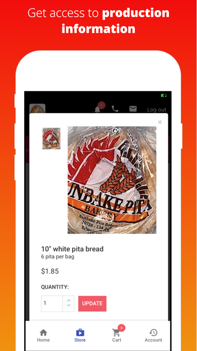 Screenshot #2 pour Sunbake Pita Factory