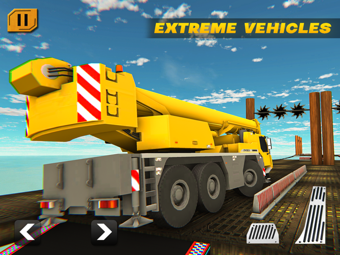 Construction Cargo Ramp Stunts