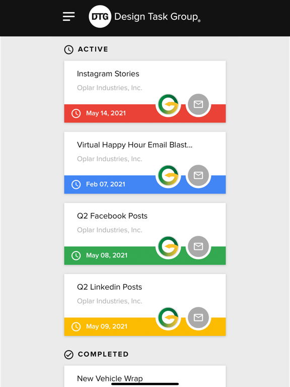 Design Task Group iPad screenshot 4 - Business app
