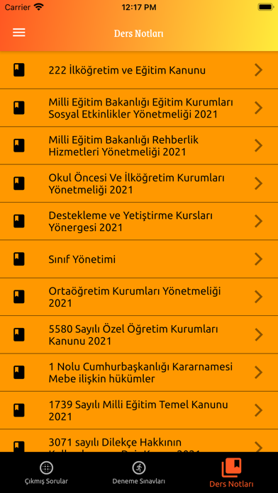 Adaylık Kaldırma Sınavı 2021 Screenshot