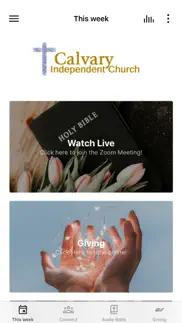calvary independent church iphone screenshot 1