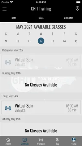 Game screenshot GRIT Training hack