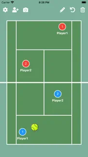 tennis tactic board iphone screenshot 1